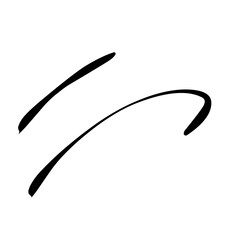 minimalist hand drawn signature