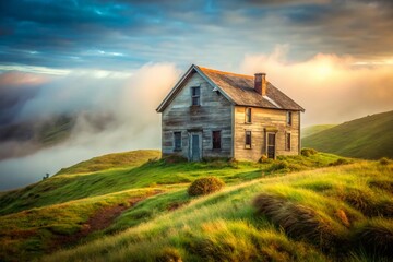Lonely House on Hilltop: Solitude, Mystery, and Discovery
