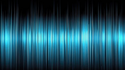 Blue Black Gradient Sound Wave Background, Molecular Light Line Texture, Seamless Music Theme Digital Backdrop
