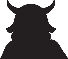 Midnight Hold in silhouette full white background.