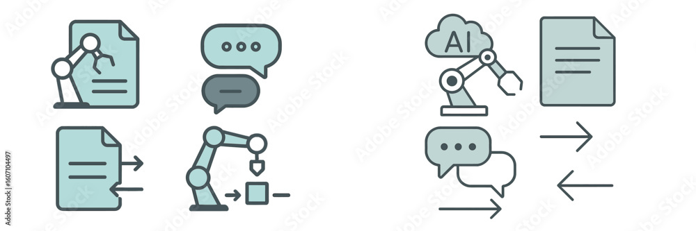Poster automation and artificial intelligence enhance communication and document processing efficiency in m