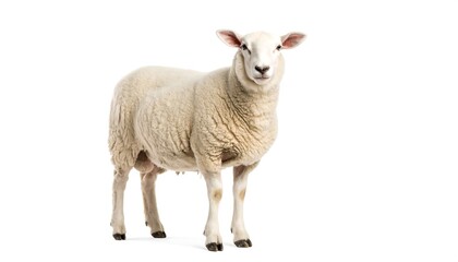 Fototapeta premium Sheep portrait, full shot