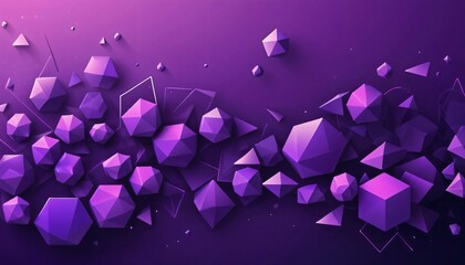 Stunning purple geometric shapes abstract background for modern technology and creative design projects now