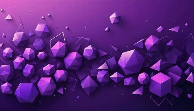Stunning purple geometric shapes abstract background for modern technology and creative design projects now