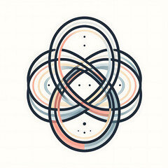 Rings and circles for logo design and illustration