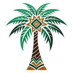 palm tree vector illustration