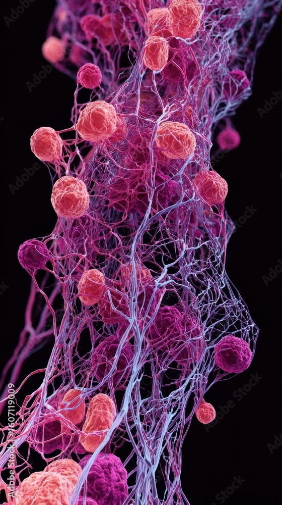Poster medical simulation showing realtime fragmentation of thrombus and emboli lodgment within lung vascul