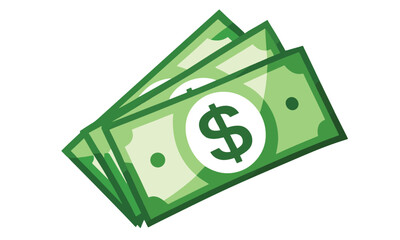 Money Bag & Dollar Finance Icons