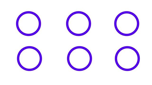 A 3d blue number 0 shaped like a round bubble ring is a colorful design element and vector illustration symbol for a web icon banner 4k 
