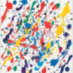 abstract mosaic background with squares