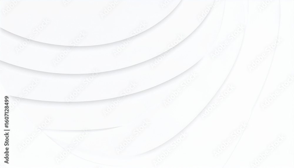 Canvas Prints abstract white wave geometric background design