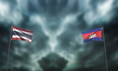 Thailand vs conflict army war force cambodia country national siam politic international border...