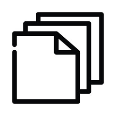 Paper icon design template