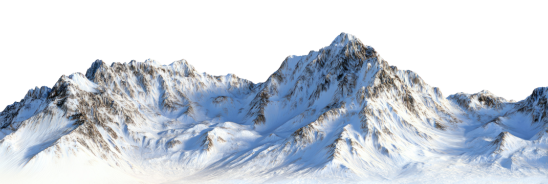 Snowy Mountain Range
