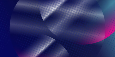 three dimensional earth dark blue and purple circle background