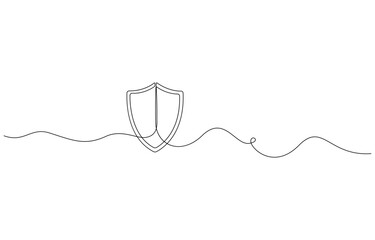 Shield with Checkmark Security and Verification 