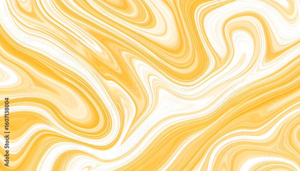 Canvas Prints abstract golden and white swirls a visual symphony of color and flow