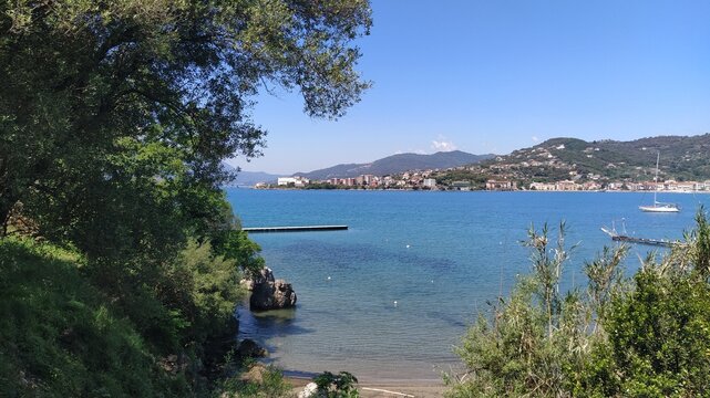 Sapri town in Salerno, Campania. Italy