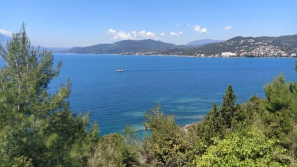 Sapri town in Salerno, Campania. Italy