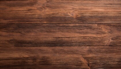 Obraz premium texture bois brun avec nœuds et veinures visibles en gros plan horizontal