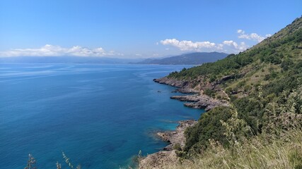 Sapri town in Salerno, Campania. Italy