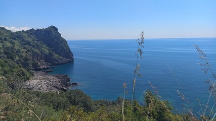 Sapri town in Salerno, Campania. Italy