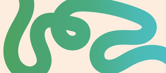 Color Gradient Lines Pattern. Abstract Vector Background with Curved Graphic Rainbow Gradient Shapes. retro wall decoration, groovy, trippy, Colorful Wavy Swirl Ribbons