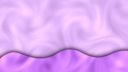 Purple Silk Background. Warm Ivory Watercolor Background.