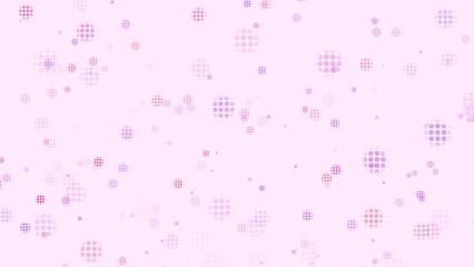 Pink Background with Pink Dots.