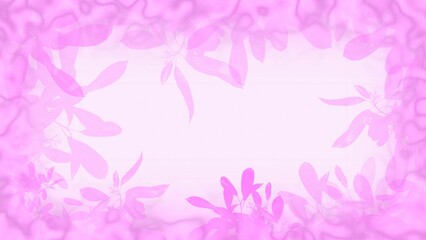 Pink Flower Background.