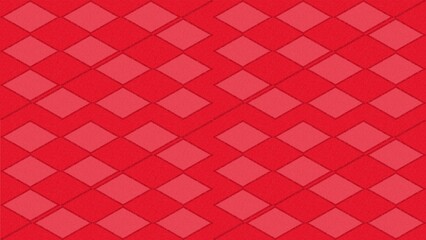 Red and White Plaid Texture. Red Carpet background.