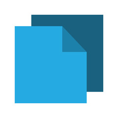 Paper icon design template