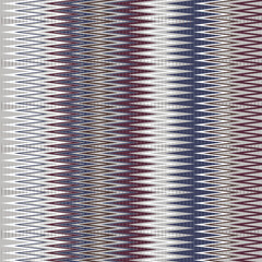 Tribal-Inspired Geometric Zigzag Pattern