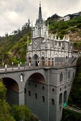 The Sanctuary of Las Lajas is a catholic minor basilica located within the canyon of the Guáitara...
