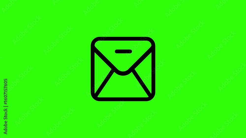 Poster envelope with check mark line icon .delivered mail icons with check mark icons,envelope with confirm