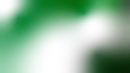 Green mint forest moss lime white abstract background. Color gradient ombre blend. Smooth transition. Bright light glow shimmer glossy metallic. Noise grain texture blur. Natural lush tone