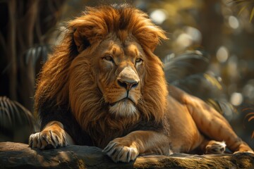 Obraz premium Lion (4 and a half years)