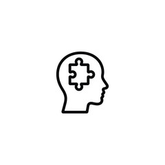 Autism Puzzle Piece Icon