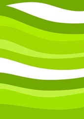 abstract green background with waves