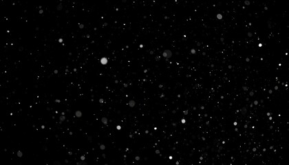 Obraz premium Snowfall effect