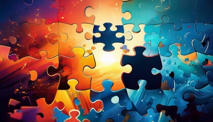 finding the right solution filling the missing piece of the puzzle
