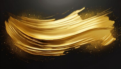 gold brush marks gold stain golden brush stroke hand drawn