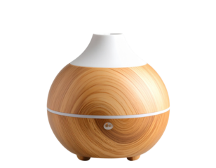  Glowing Aromatherapy Diffuser – Soft Light Wellness Device PNG