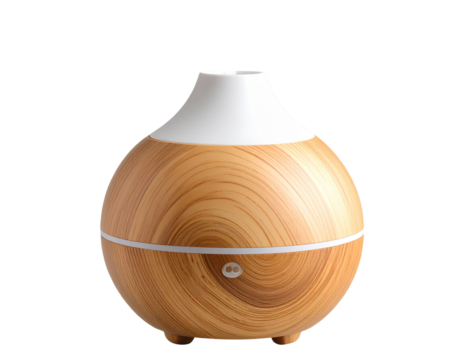  Glowing Aromatherapy Diffuser – Soft Light Wellness Device PNG