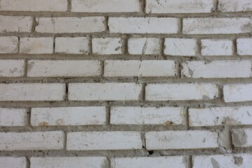 Texture of brick wall as background, closeup