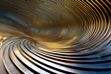 Close-up of a moving conveyor belt showcasing dynamic flow