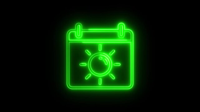 Digital network communication concept featuring a blue and green circular web interface button symbol for business technology design 4k