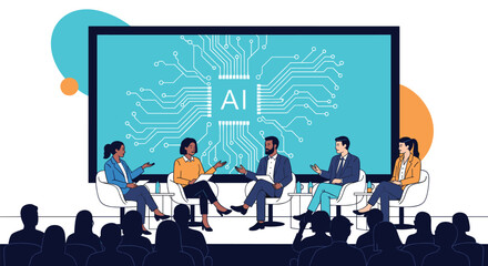Exploring the future of artificial intelligence through expert panel discussions and industry insights