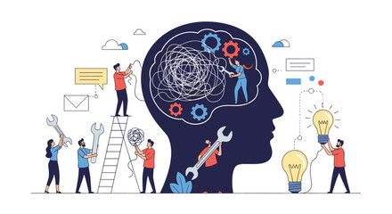 Teamwork and innovation driving cognitive enhancement and problem solving through collaborative effort