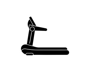 creative details treadmill icon vector Illustration